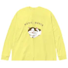 NIKORASU GOのにゃんこ好き専用デザイン「猫マニア」（Tシャツ・パーカー・グッズ・ETC） ビッグシルエットロングスリーブTシャツ