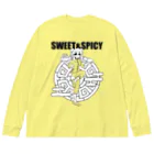 SWEET＆SPICY 【 すいすぱ 】ダーツの好吃。（美味しいよ）　ロゴ有 Big Long Sleeve T-Shirt