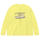 スタジオばんやのビンテージカー Big Long Sleeve T-Shirt