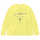 木村 紗のにゃん 3 Big Long Sleeve T-Shirt