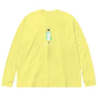 蛇口〆太のお店のサンパチマイクを持った舞妓 Big Long Sleeve T-Shirt