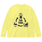 くいなの母の整う(シンプルver.) Big Long Sleeve T-Shirt