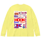 Clum bunchのメジャーリーグ Big Long Sleeve T-Shirt