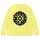 AURA_HYSTERICAのMISKATONIC UNIVERSITY Big Long Sleeve T-Shirt