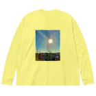 アンジュアートショップの朝日 Big Long Sleeve T-Shirt