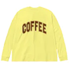 カレッジロゴ何か良いのコーヒーカレッジ Big Long Sleeve T-Shirt