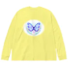 ✨🌈✨ユラクラカン🇯🇵 ✨🌈✨の🌟🌈happydream🌈butterfly🌟 Big Long Sleeve T-Shirt