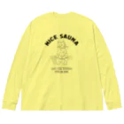 LONESOME TYPE ススのナイスサウナ（猫） Big Long Sleeve T-Shirt