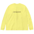 nobinobiのLove me more ビッグシルエットロングスリーブTシャツ