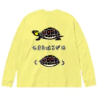 くいなの母のしまるはこがめ Big Long Sleeve T-Shirt