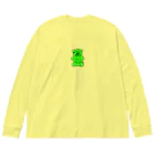 TOMOS martのグミドッグ メロン Big Long Sleeve T-Shirt