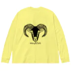 hinononokaのムフロン Big Long Sleeve T-Shirt