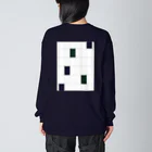 rilybiiのdarkGreen , darkBlue , Art . Big Long Sleeve T-Shirt