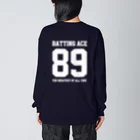 89-baseballのバッティングに自信のあるあなたへ Big Long Sleeve T-Shirt