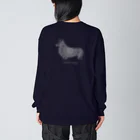 AtelierBoopの花月　コーギー Big Long Sleeve T-Shirt