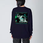 Kazumichi Otsubo's Souvenir departmentの思考停止は電波障害のせい～Green Big Long Sleeve T-Shirt