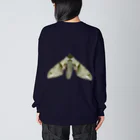 L_arctoaのウンモンスズメ幼虫と成虫 Big Long Sleeve T-Shirt