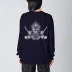 ピカ2工房のチタノタ＆エボリ濃色 Big Long Sleeve T-Shirt