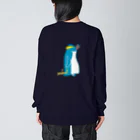 どうぶつYAのイワトビペンギン Big Long Sleeve T-Shirt