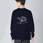 Paleale(ペールエール)のfishing bro ビッグシルエットロングスリーブTシャツ