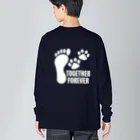 WAN-ONE Style shopのTOGETHER FOREVER Big Long Sleeve T-Shirt