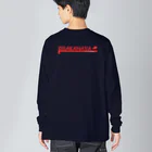 takaki1982のJapan Bass Field バス釣り大好き ロードサイン風 Big Long Sleeve T-Shirt