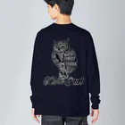 Libre WearのLibre Owl ビッグシルエットロングスリーブTシャツ