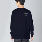 ストリートファッションはEighTwOne-821-(えいとぅーわん はちにーいち)のボックスLOGO Big Long Sleeve T-Shirt