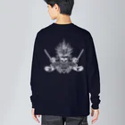 ピカ2工房のチタノタ＆エボリ濃色 Big Long Sleeve T-Shirt