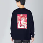 KIRINZ StoreのGF_公式イラスト/バレンタイン ビッグシルエットロングスリーブTシャツ