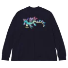 栗坊屋のリーフィーシードラゴン Big Long Sleeve T-Shirt