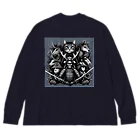 bycatの侍大将とshinobi達 Big Long Sleeve T-Shirt