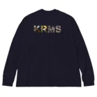 KRMSのKRMSロゴ ビッグシルエットロングスリーブTシャツ