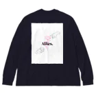 Allies. （ アライズ ）のAllies. （アライズ） ビッグシルエットロングスリーブTシャツ