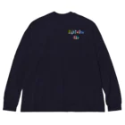 ストリートファッションはEighTwOne-821-(えいとぅーわん はちにーいち)のボックスLOGO Big Long Sleeve T-Shirt