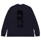 JUN_Designの富士の夜2 Big Long Sleeve T-Shirt