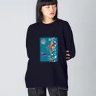 insparation｡   --- ｲﾝｽﾋﾟﾚｰｼｮﾝ｡のしゅわしゅわ ビッグシルエットロングスリーブTシャツ