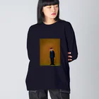 石井みつこの記念写真のシナモンロール男 Big Long Sleeve T-Shirt