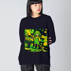 東京少年少女達のペンキガール Big Long Sleeve T-Shirt