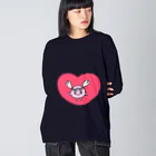 天使のお守りのラビュのラブ♡ Big Long Sleeve T-Shirt