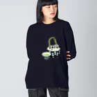 魚の目のお店のお茶の時間 Big Long Sleeve T-Shirt