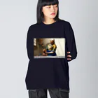 Crack_jpの牛乳注いでみた Big Long Sleeve T-Shirt