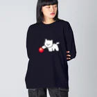 R.Muttのbadcat ビッグシルエットロングスリーブTシャツ