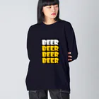 tamaccoのＢＥＥＲ ビッグシルエットロングスリーブTシャツ