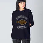 猫と釣り人のKAREI_EB_2CW Big Long Sleeve T-Shirt