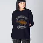 猫と釣り人のKAREI_EB_1CW ビッグシルエットロングスリーブTシャツ