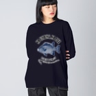 猫と釣り人のISHIGAKIDAI_EB_2CW Big Long Sleeve T-Shirt