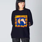 LONESOME TYPE ススの🥟JUMBO GYOZA（CHINATOWN） ビッグシルエットロングスリーブTシャツ