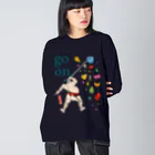 HIGEQLOのChogoro Brushing Big Long Sleeve T-Shirt