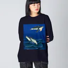 MoVの若いアオウミガメ Big Long Sleeve T-Shirt